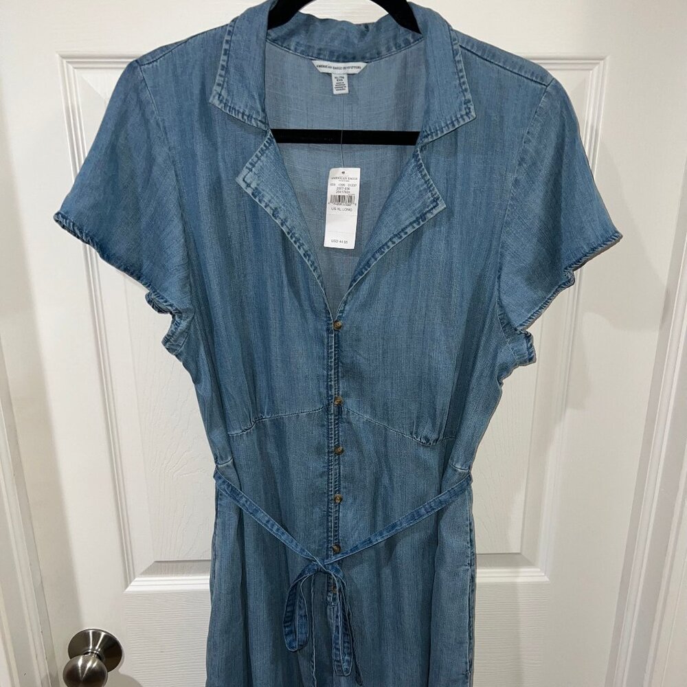 American Eagle - Denim Romper | NWT (XL)
